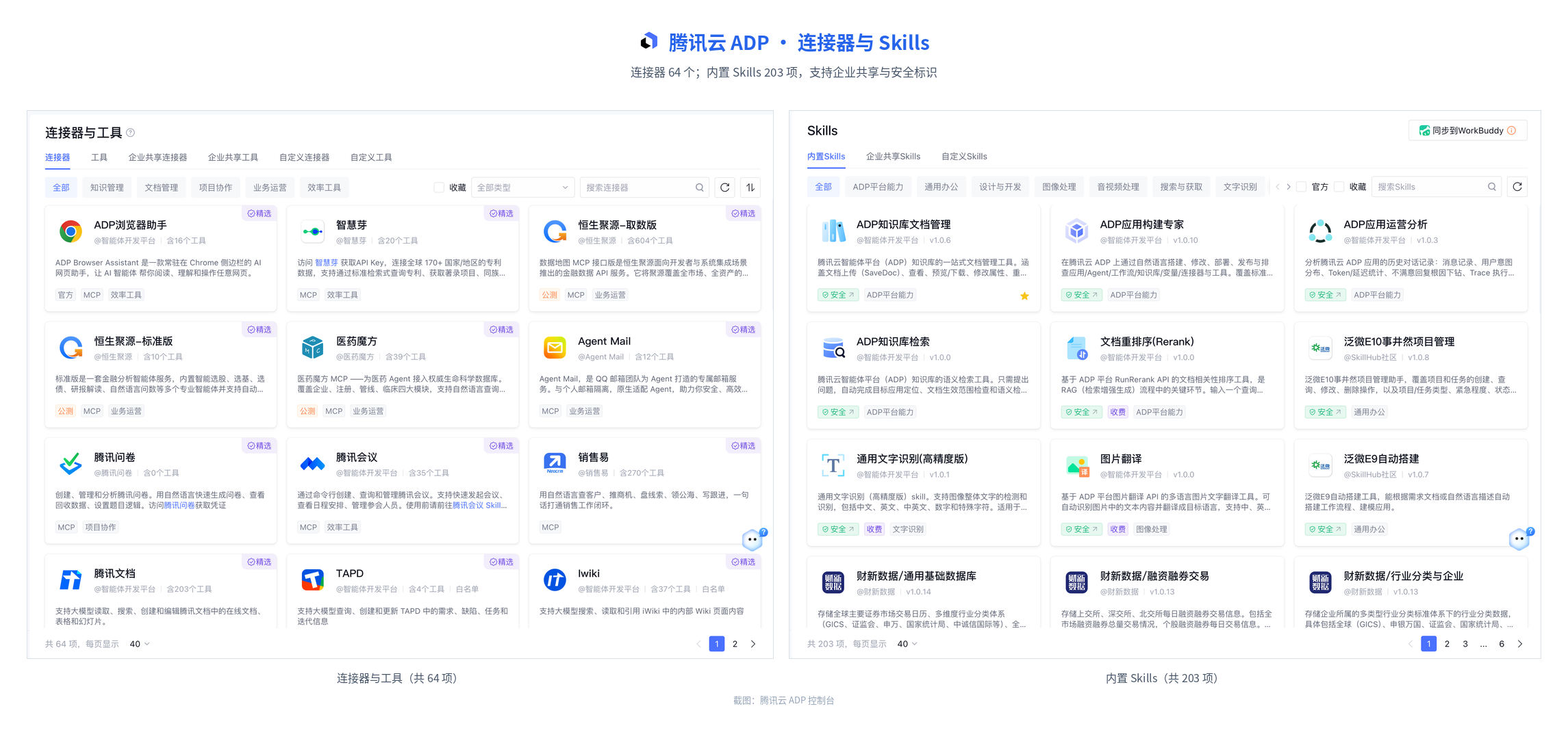 连接器与 Skills